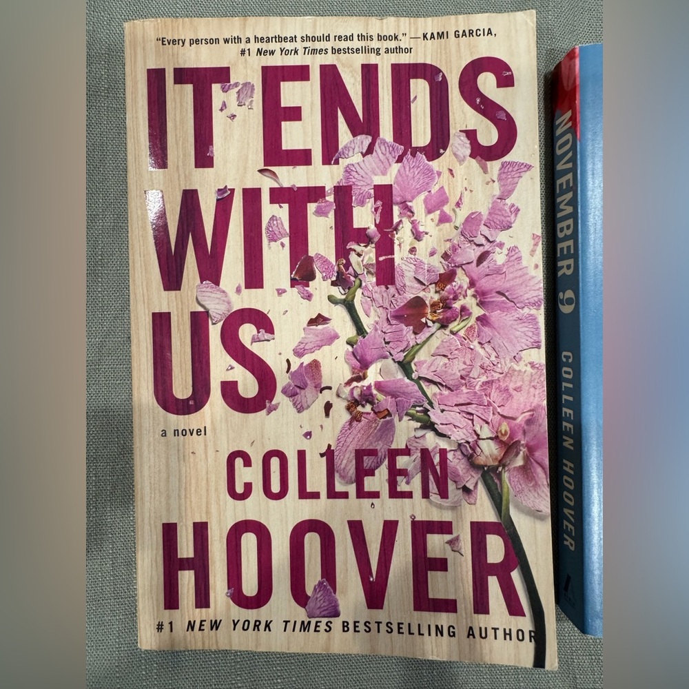 'It Ends With Us' Decorative Book